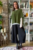 Conrad Layer Knit Deep Olive